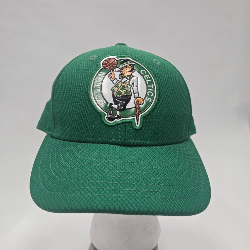 New Era 59FIFTY Low Profile Boston Celtics Hat Green‎ Fitted NBA Cap 7 3/8